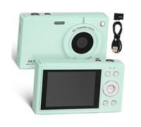 HOMSFOU 64gb Retro Camera Vintage Digital Camera Memory for Travel Beginners Teens Boys and Girls Shoot