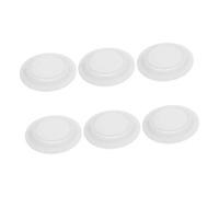 HOMSFOU 6pcs Air Conditioner Hole Decorative Cover Easy Installation Wall Hole Cover Plates Durable Aesthetic Design for Home Decor Versatile Wall Enhancement for Various Interiors