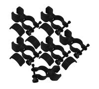 HOMSFOU 6pcs Bicycle Flashlight Mount Holder Clamp LED Headlight Holder for Cycling Riding Fits Mobility Scooters and Wheelchairs