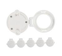 HOMSFOU 6pcs Button Safety Lock Childproof Cover for Car Washing Machine One Click Start Protection Home Appliance Accessories