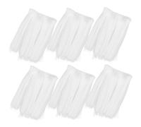 HOMSFOU 6pcs Diy Doll Wig Heat Resistant Silk Straight Hair Wigs for Doll Fantasy Hair for Making