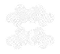 HOMSFOU 6pcs Durable Plastic Mesh Sheets for Crochet and Sewing Projects Versatile Stitching Canvas for Bag Making for Crafting and Quilting