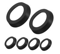 HOMSFOU 6pcs Manual Water Hand Pump Replacement Cups Rubber Seal Leakproof Pitcher Pump Parts Kit Fit for Outdoor Agricultural and Public Drinking Water Facilities