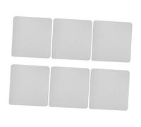 HOMSFOU 6pcs Microfiber Eyeglass Cleaning Cloths for Removing Oil Stains and Dirt, Suitable for Glasses and Camera Lenses, for Use in Glasses Case Or Camera Bag