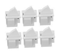 HOMSFOU 6pcs Refrigerator Door Light Switches Pin Momentary Push Button Normally Closed Replacement for Freezer Fridge Automatic Light Control and Easy Install