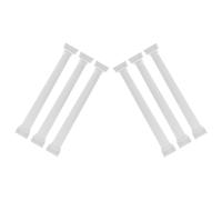 HOMSFOU 6pcs Roman Pillar Statues Mini Greek Columns for Landscaping Sand Table Decor Entry Way Home Office Decoration Wedding Photo Booth Props