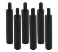 HOMSFOU 6pcs Soft Close Dampers Cabinet Door Buffer Plastic Hydraulic Shock Absorbers Enhanced Safety Slow Close Mechanism for Kitchen Bathroom Wardrobes Furniture