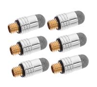 HOMSFOU 6pcs Touch Screen Pen Tips Capacitive Stylus Pen Replacement Tips Mesh Fiber for Tablets Mobile Phones