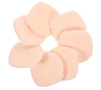 HOMSFOU 7 Pieces Dual-sided Facial Foundation Sponges Powder Puff Makeup Applicators for Women, Dry and Wet Use, Soft Skin Tone Beauty Makeup Pads for Cosmetic Application
