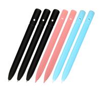 HOMSFOU 7pcs Stylus Pens for Touch Screens Smooth Soft Tips Plastic Stylus for LCD Writing Tablets Doodle Board Drawing Note-taking Gaming
