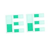 HOMSFOU 8 pcs Room Signs for Office Conference Vacant Occupied Door Indicators Sliding Status Display for Restrooms Administrative Spaces Practical Design