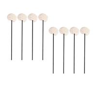 HOMSFOU 8pcs Fire-free Aromatherapy Reed Diffuser Sticks with Black Fiber Rods and Dried Flower Accents for Home Fragrance, Wedding Decor, Essential Oil Diffusers