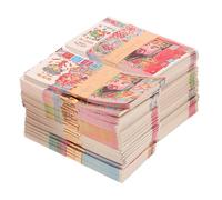 HOMSFOU 8pcs Ghost Coin Chinese Funeral Money Ancester Money Festival Sacrifice Movie Prop China Funeral Products Fake Prop Paper