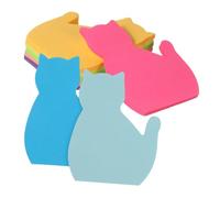 HOMSFOU 8pcs Sticky Memo Pads Cute Self Stick Notes for Office Classroom Each for Meetings Study Reminders and Task Tracking