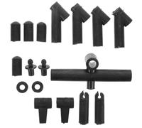 HOMSFOU 9pcs Plastic Kite Frame Connectors Set for Stunt Kites with Tee and Cross Joints for Outdoor Flying Random Style