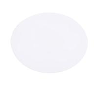 HOMSFOU Acrylic Ceiling Light Diffuser Panel 25.5cm Diameter 1mm Thick Frosted Round Drum Lampshade Diffusion Filter Sheet for Pendant and Table Lamps in Home and Office Lighting