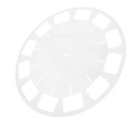 HOMSFOU Acrylic Clock Dial Template with Accurate Placement and Precise Cutting for DIY Clock Face and Woodworking Inlay Projects, Round Shape Stencil for Painting Layering and Router