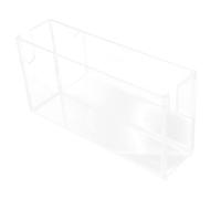 HOMSFOU Acrylic Display Box for Game Handles Transparent Dustproof Protector Compatible with Heat Dissipation Case Scratch Resistant Storage Cover