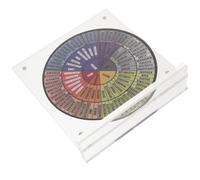 HOMSFOU Acrylic Emotion Wheel Ornament Desktop Decoration for School