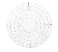 HOMSFOU Acrylic Pottery Trimming Spinner Tool for Clay Wheel Large Durable Divider for Precise Symmetrical Clay Divisions Easy Clean Pottery Tool Suitable for All Project