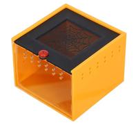 HOMSFOU Acrylic Spider Enclosure Box with Cover Small Terrarium for Jumping Spider Reptile Feeding Case Compact Insect Habitat Suitable for Scorpion Beetle Breeding