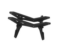 HOMSFOU Adjustable Bike Floor Stand for Indoor Outdoor Use Parking Rack with Rear Support Bicycle Repair and Maintenance Holder for Road and Mountain Bikes Easy Installation