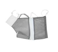 HOMSFOU Adjustable Cat Bathing Bag Handle Lightweight Polyester Cat Grooming Net Bag for Keeping Kittens Calm and Cleaning Ears,