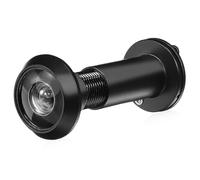 HOMSFOU Adjustable Door Peephole Viewer Wide Angle Electroplated Security Spyhole for Front Doors Suitable for Homes Offices Apartments and Hotels