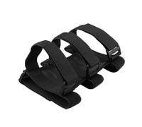 HOMSFOU Adjustable Fire Extinguisher Strap Bracket for Cars Polyester Oxford Fire Extinguisher Holder with Secure Base Support Black Safety Mount for Vehicle Use