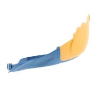 HOMSFOU Adjustable Kids Shower Cap Hair Wash Shield with Waterproof Pe Material, Soft Wide Brim Design for Toddlers, Suitable for Daily Use and Swimming Activities with Extended Front