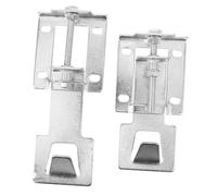 HOMSFOU Adjustable Metal Range Hood Hanging Hooks Fixing Brackets Universal Cooker Hood Support Bracket Installation and Replacement