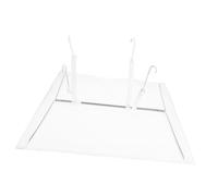 HOMSFOU Air Conditioner Vent Deflector Diverter for Office Bedroom Protects Families from Direct Wind Blasts Easy Installation with Hooks Design