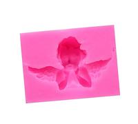 HOMSFOU Angel Cupid Fondant Mold Silicone Baking Mold Cake Decorating Tools Cupcake Dessert for Fondant Craft
