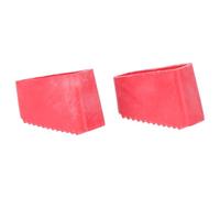 HOMSFOU Anti-Slip Ladder Foot Covers Rubber Feet Protectors for Loft Ladder Step Replacement Silicone Foot Pads Safety Non-Skid 2Pcs