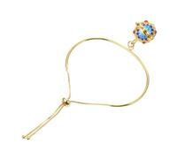 HOMSFOU Aromatherapy Pearl Beaded Bracelet with Adjustable Silicone Band, Hollow Retro Copper Wrist Jewelry for Women, Traditional Hanfu Style Diffuser Wristband