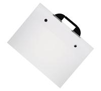 HOMSFOU Art Portfolio Bag and Dirt Resistant Storage Pouch with Convenient Handle for Artwork Documents and Sketches Multipurpose Organizer for Students
