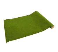 HOMSFOU Artificial Turf Mat for Sand Table 41X100Cm Cuttable Micro Landscape Prop Fake Grass Lawn Mat for Model Train Scenery and DIY Hobby Building