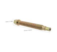 HOMSFOU Automotive Clamp Screw for Frame Rack Adjustable Zinc Plated Vise Lead Screw Replacement High Strength Bolt for Metal Repair and Body Repair Tools