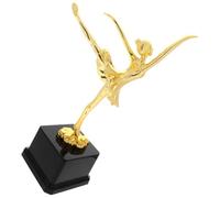 HOMSFOU Ballet Dance Trophy Gold Plastic Mini Award for Dancers and Winners
