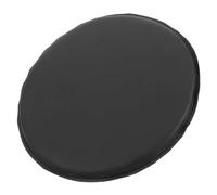HOMSFOU Bar Stool Replacement Seat round Stool Cover Accessory PU and Sponge Red Dining Room and Celebration