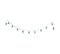 HOMSFOU Battery Powered Christmas Tree String Lights with Handcrafted Painted Snowman Festive Decorative Light for Holiday Home Wall Indoor Outdoor Use Safe and Easy to Hang Xmas Gift