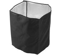 HOMSFOU Beehive Protective Cover Beehive Sleeve for Winter 600d Oxford Cloth Black Outdoor with Pearl Cotton and Aluminium Film Insulation Cold-proof Ventilated Easy to Install