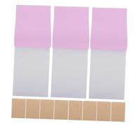 HOMSFOU Blank Business Memo Pads with Immediate Copying Portable Small Notebooks for Office Travel Restaurant and Accounting Recordkeeping