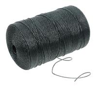 HOMSFOU Braided Nylon Fishing Net Repair Rope Multipurpose Twine String for Outdoor Net Mending Binding and Casting Nets 6.57In Roll