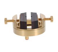 HOMSFOU Brass Engraving Clamp Vise Rotatable Bench Stable Grip for Seal Calligraphy Craft Projects Precision Clamp