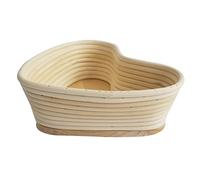 HOMSFOU Bread Banneton Proofing Basket Rattan Vine Basket Natural Bread Baking Tool Bins for Kitchen Proving