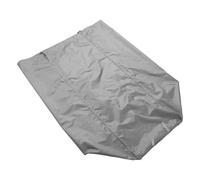 HOMSFOU Bread Rack Dustproof Cover with Zipper, High-density Waterproof Oxford Cloth, 59x72x163cm, Grey, Food Tray Protector for Indoor Baking Racks and Pastry Shelves