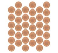 HOMSFOU Breathable Fabric Flexible 30Mm Round Plasters 100Pcs for Finger and Joint Wound Care Suitable for Outdoor Activities