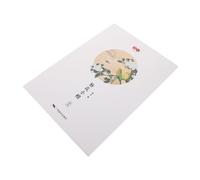 HOMSFOU Calligraphy Practice Book Practice Writing Chinese Characters Hard Pen Tracing Book Chinese Calligraphy Paper Beige