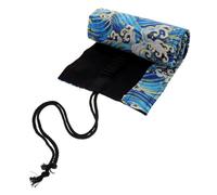 HOMSFOU Capacity Japanese Style Pencil Roll Up Pouch for Colored Pencils Storage for Artists Students and Travelers Slots